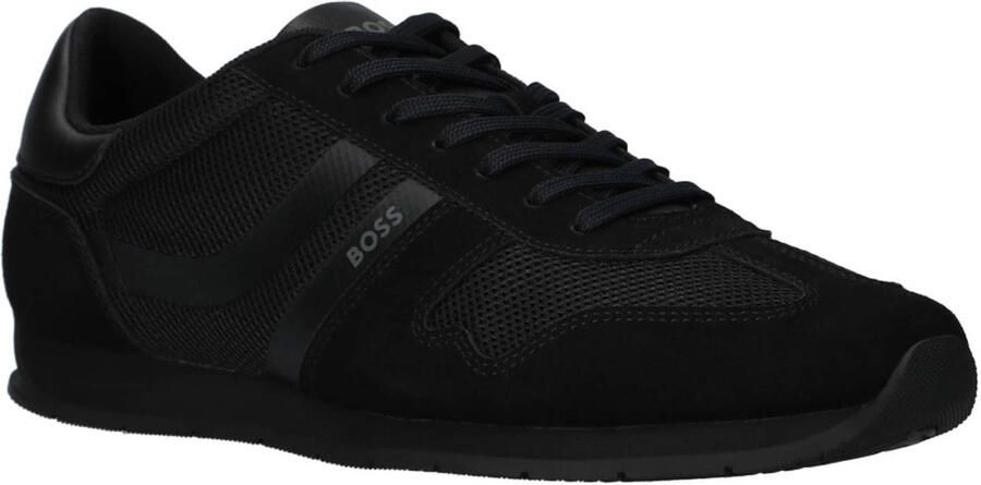 BOSS ORANGE suède sneakers zwart - Foto 2