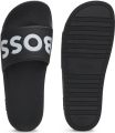 Hugo Boss Band Slippers Collectie Lente Zomer Black Heren - Zwart