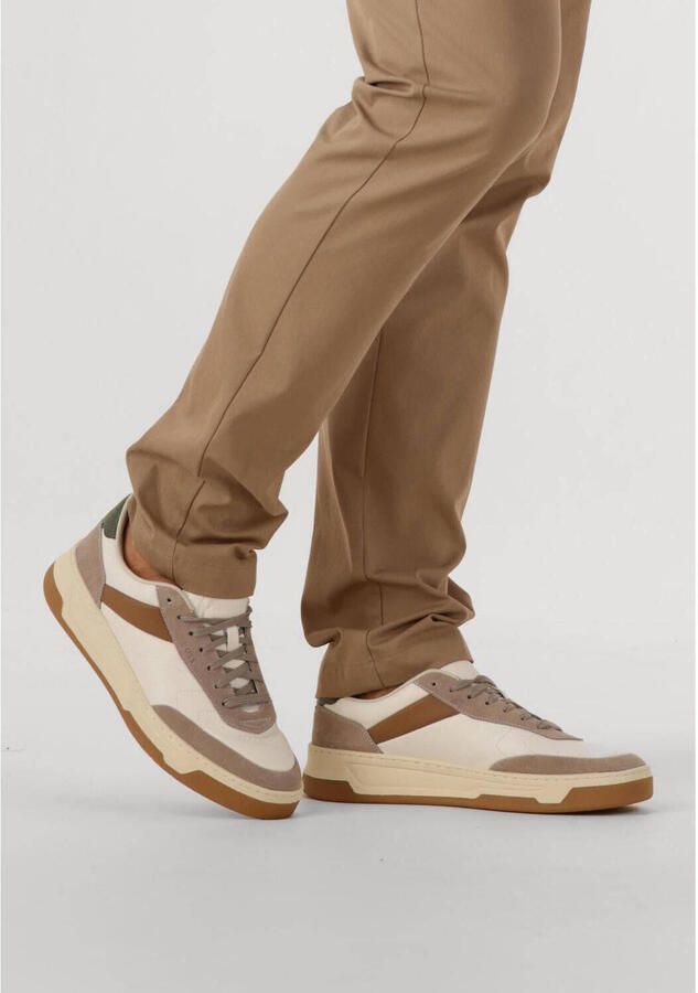 BOSS Lage Sneakers Heren Baltimore_tenn Leer Beige - Foto 3