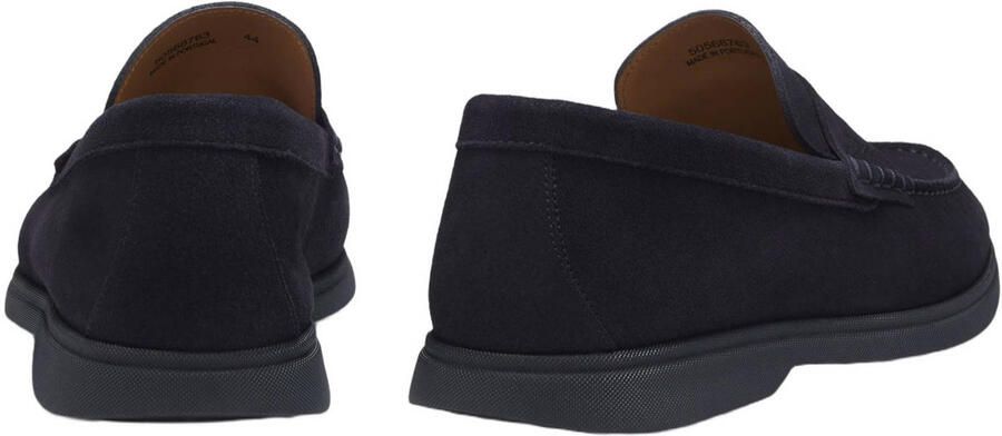 BOSS suède loafers donkerblauw - Foto 2