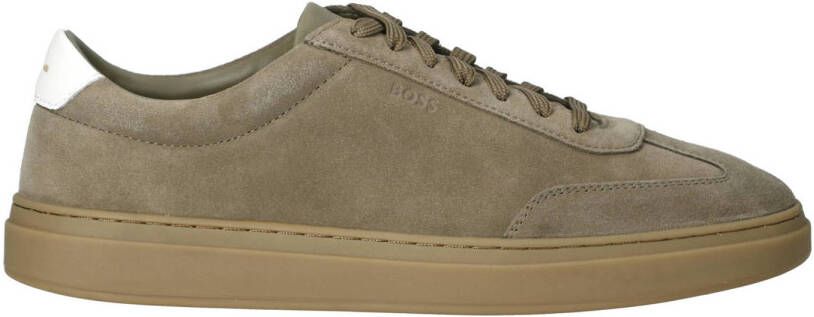Hugo Boss Beige High Top Stoffen Sneakers Beige Heren - Foto 1