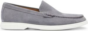 BOSS Sienne suède loafers grijs