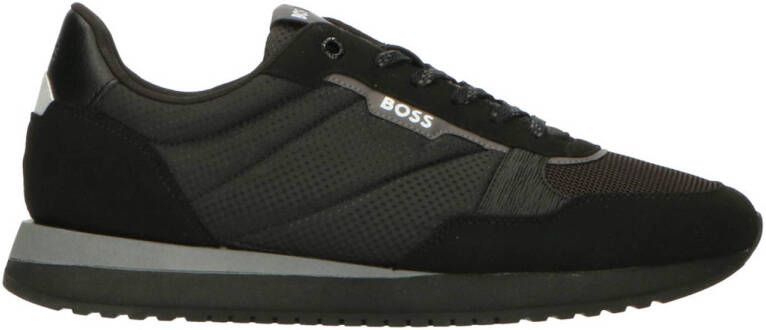 Hugo Boss Edie Sneaker Stijlvol en Trendy Schoeisel Black Heren