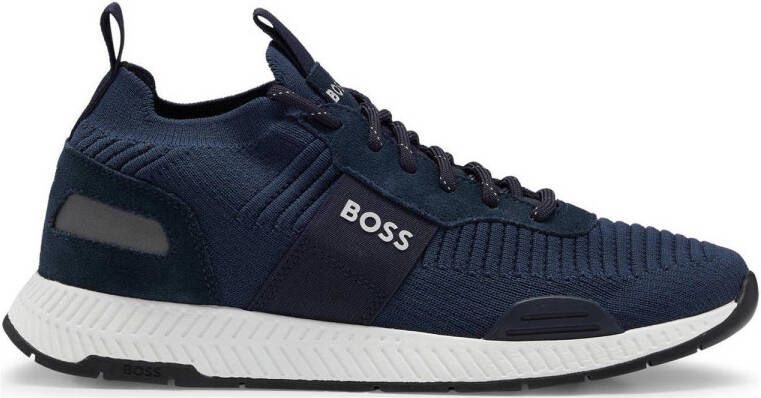 Hugo Boss Titanium Runn Repreve® Trainers Sko Blauw Heren