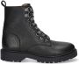 Braqeez Bowie Boston leren veterboots zwart Meisjes Leer 28 - Thumbnail 1