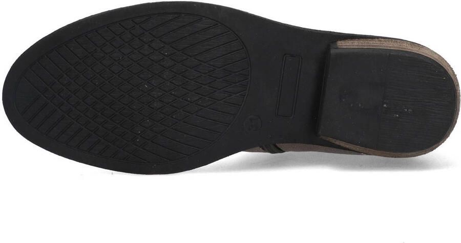 Braqeez 425738-997 Meisjes Cowboyboots Bruin Leer Ritssluiting - Foto 2