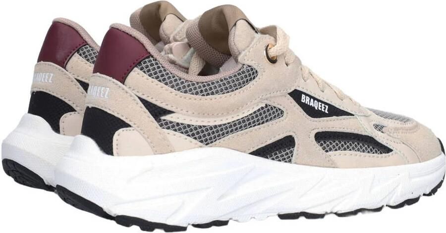 Braqeez Lorenzo Sneakers Jongens Beige - Foto 2