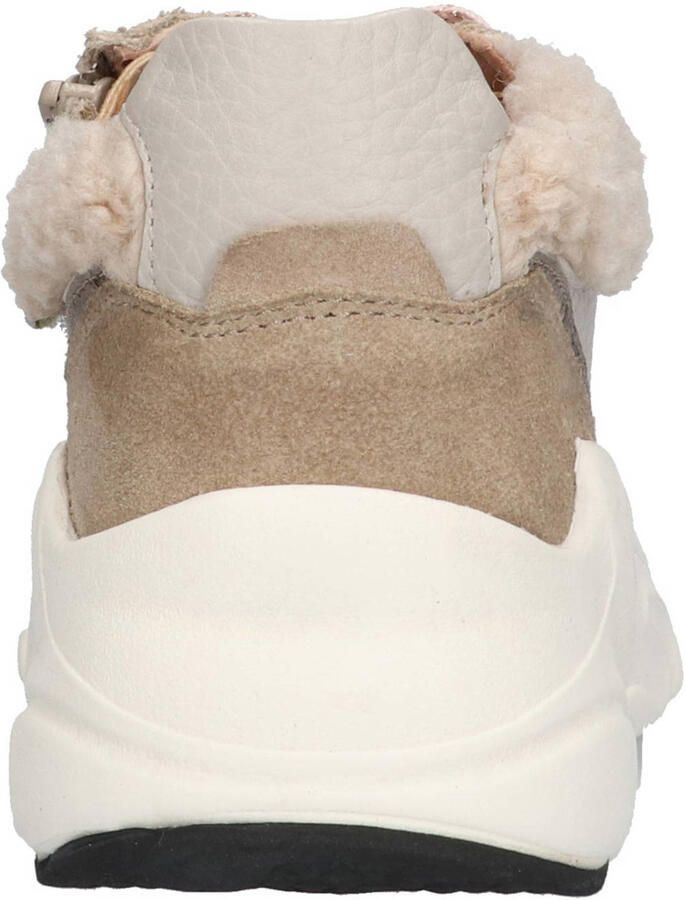 Braqeez 425960-408 Meisjes Lage Sneakers Bruin Leer Veters - Foto 2