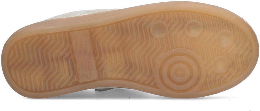 Braqeez 426165-994 Meisjes Lage Sneakers Beige Leer Veters - Foto 3