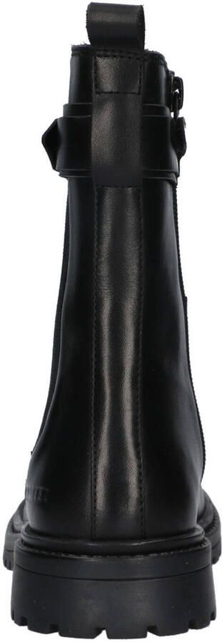 Braqeez 425557-589 Meisjes Chelsea Boots Zwart Leer Ritssluiting - Foto 3