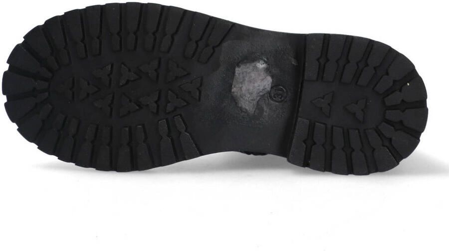 Braqeez 425557-589 Meisjes Chelsea Boots Zwart Leer Ritssluiting - Foto 2