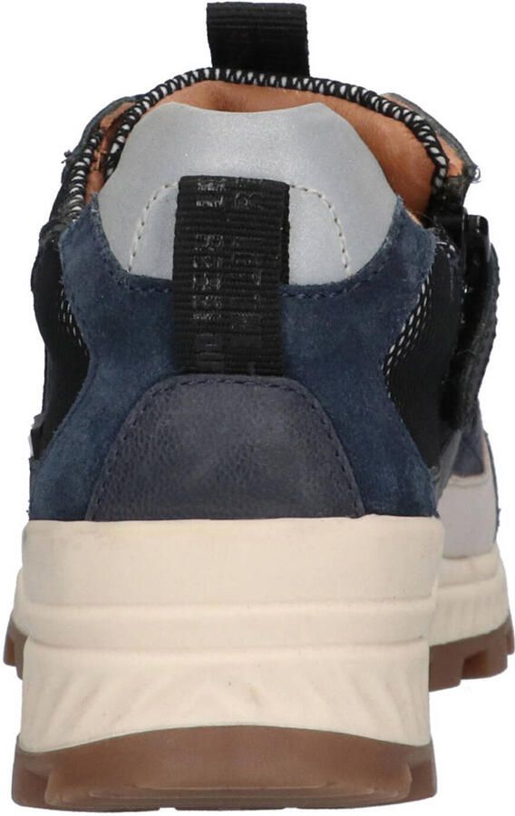 Braqeez 425931-420 Jongens Lage Sneakers Blauw Leer Veters - Foto 2