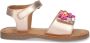 Braqeez Cally Call leren sandalen lichtroze Meisjes Leer Bloemen 25 - Thumbnail 1