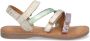 Braqeez Cassy Call leren sandalen mintgroen Meisjes Leer Meerkleurig 29 - Thumbnail 1