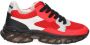 Braqeez Donny Delhi leren sneakers rood Jongens Leer Meerkleurig 35 - Thumbnail 1