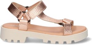 Braqeez 423003-596 Meisjes Platform Sandalen Roze Leer Klittenband