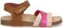 Braqeez Sammy Spain leren sandalen cognac Bruin Meisjes Leer Meerkleurig 34 - Thumbnail 1