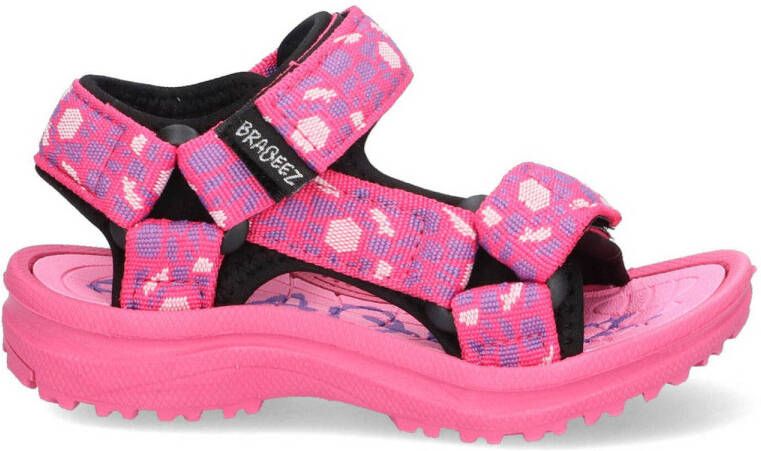 Braqeez Sky Sport sandalen roze