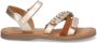 Braqeez Sophie Sun leren sandalen champagne Wit Meisjes Leer Meerkleurig 28 - Thumbnail 1