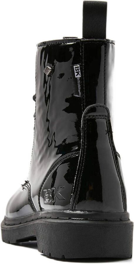 British Knights BLAKE Dames veter boot Zwart glanzend - Foto 3