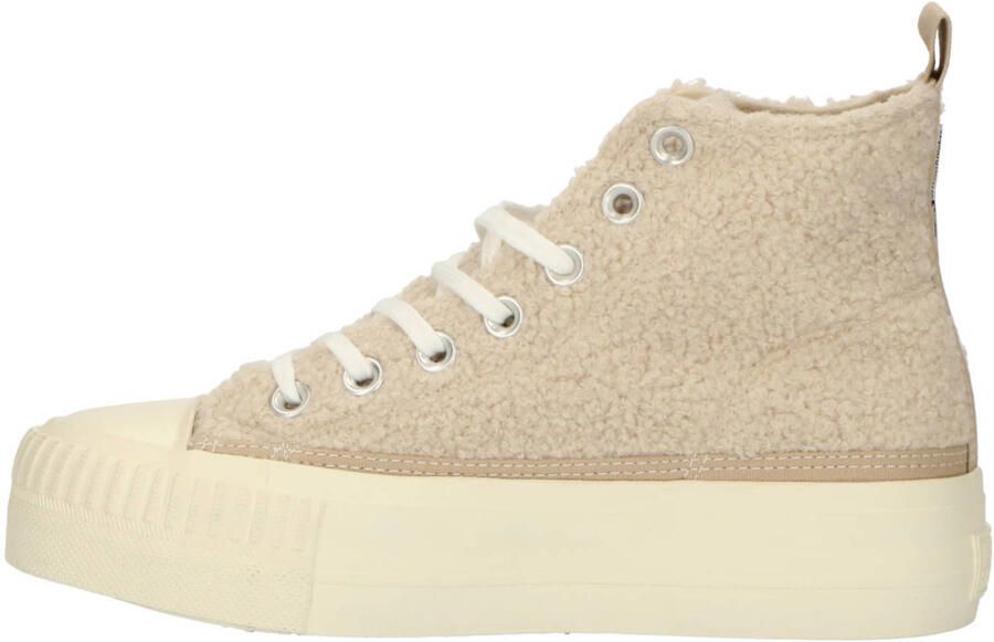 British Knights Kaya Mid Dames Sneakers Hoog Beige Vrouwen Schoenen - Foto 2