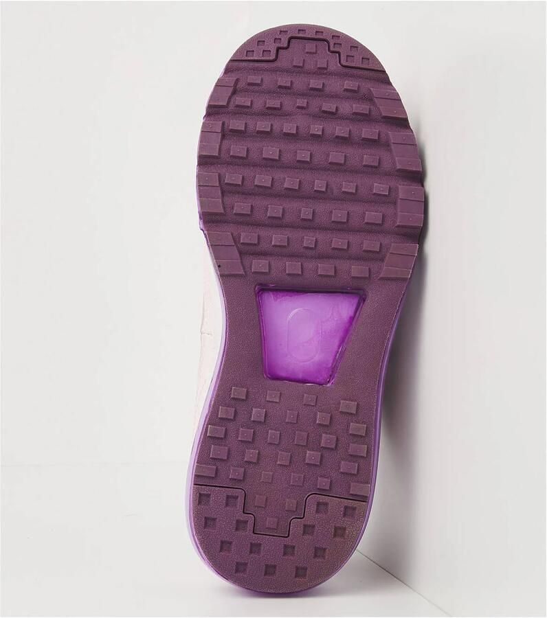British Knights Zion Dames Sneakers Laag Gebroken wit Lichtpaars Pruim Vrouwen Schoenen - Foto 2