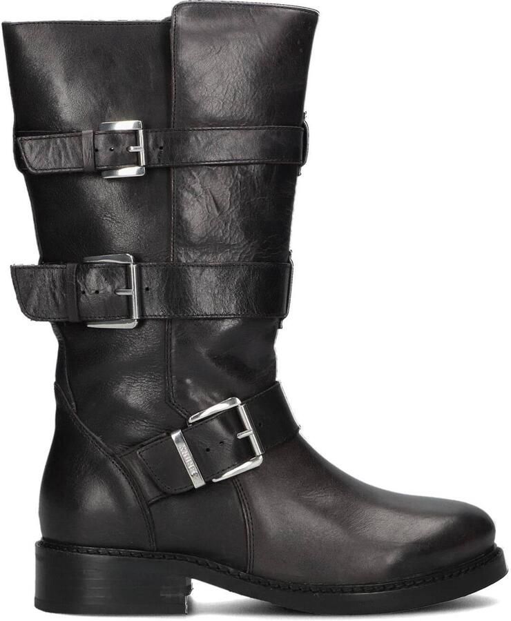 Bronx New-tough 14307 Biker boots Dames Zwart