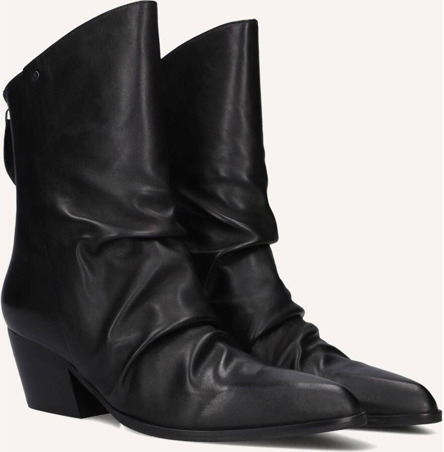 Bronx Lizz-y Enkellaarsjes Enkelboots met rits Dames Zwart - Foto 2