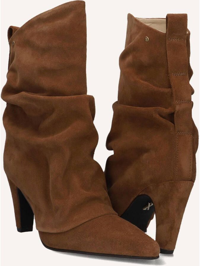 Bronx Low Jadey Enkellaarsjes Enkelboots Dames Bruin - Foto 4