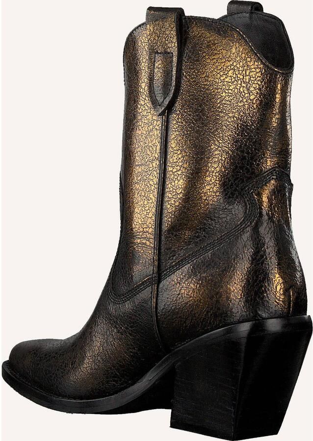 Bronx Low-kole 34155 Enkellaarsjes Enkelboots Dames Goud - Foto 2