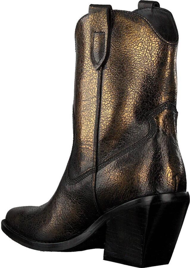 Bronx Low-kole 34155 Enkellaarsjes Enkelboots Dames Goud - Foto 2