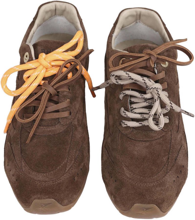 BRONX Myr-aa suède sneakers bruin - Foto 3
