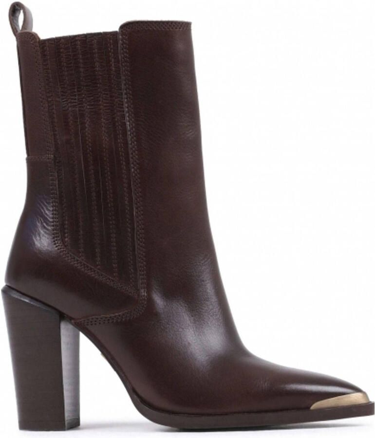 Bronx Nieuwe Americana Enkellaars Koffieboon Brown Dames