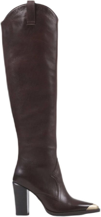 Bronx Western Women High Boot koffieboon Brown Dames
