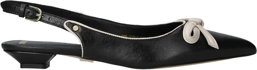 BRONX New-fabia leren loafers zwart