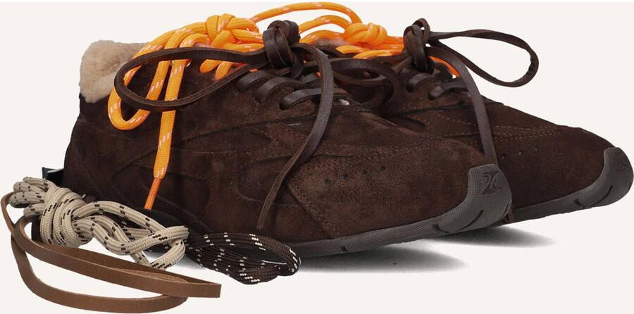 Bronx Myr-aa Sneakers Dames Bruin