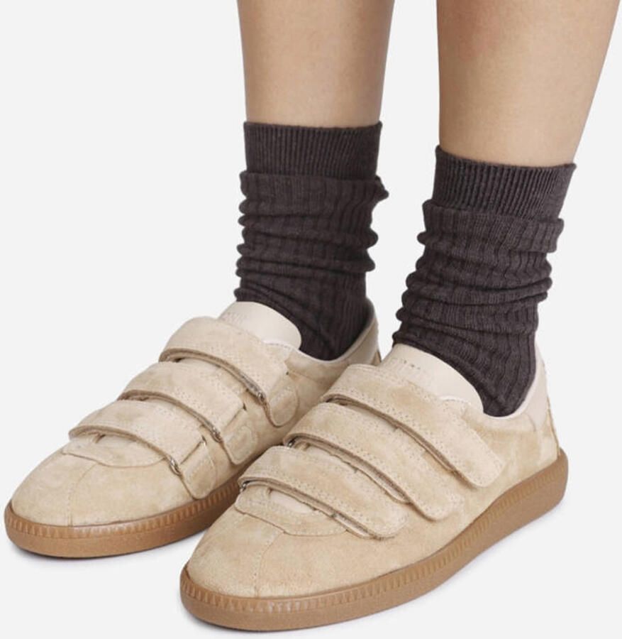 Bronx dames sneaker Bobbie beige suède - Foto 2