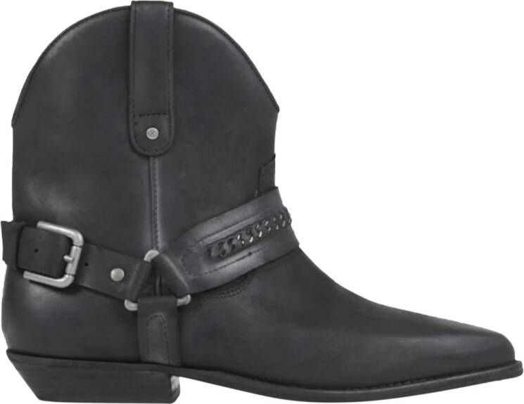 BRONX Kendr-a cowboy boot zwart