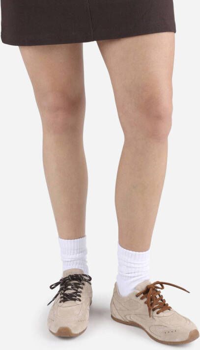 Bronx Beige Myr-Aa Sneakers voor Vrouwen Beige Dames