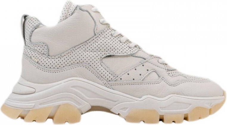 BRONX Tayke Over leren chunky sneakers off white