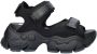 Buffalo Binary chunky sandalen zwart - Thumbnail 1