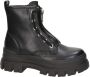 Buffalo Aspha Zip Laarzen Zwart 1622070 Black Dames - Thumbnail 1