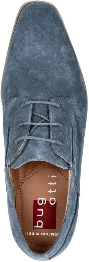 Bugatti Arno suède veterschoenen blauw - Foto 3