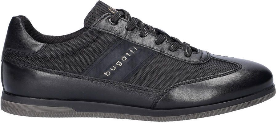 Bugatti leren sneakers zwart