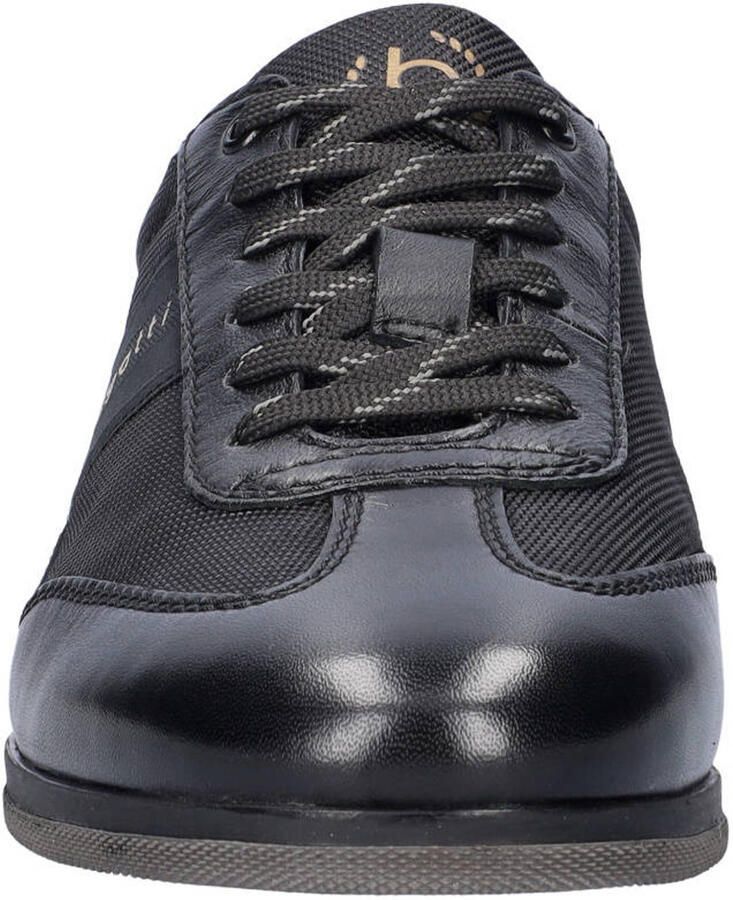 Bugatti leren sneakers zwart - Foto 2