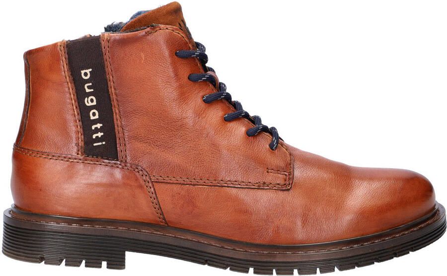 Bugatti leren veterboots cognac - Foto 3