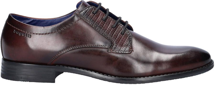 Bugatti leren veterschoenen bruin