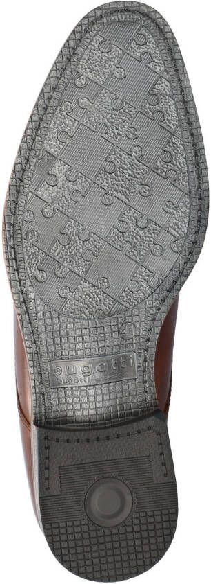 Bugatti leren veterschoenen cognac - Foto 3