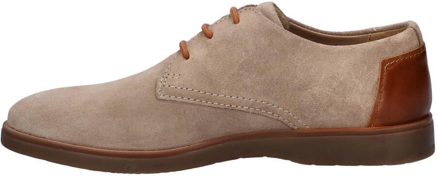 Bugatti Lewis suède veterschoenen beige - Foto 2