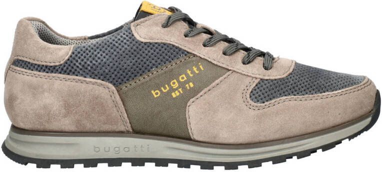 Bugatti Cirino suède sneakers taupe